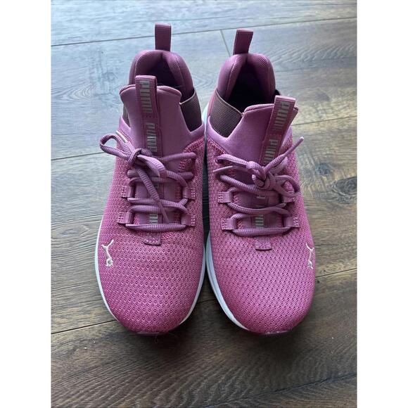 Women’s Puma Soft ride Enzo NXT Size 9 Color Pink/Magenta  Comfortable & So Cute - Picture 5 of 12